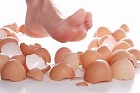eggshell walk
